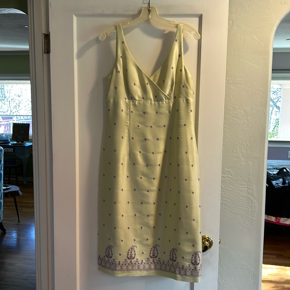 Ann Taylor silk and rayon summer dress